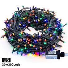 Load image into Gallery viewer, 10/20/30/50m Christmas Tree Decoration LED String Lights EU/US Plug String Lights Holiday Home Party Decor
