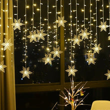 Load image into Gallery viewer, Christmas Tree Snowflake LED String Lights Christmas Decoration Light Home Xmas Tree Decor Fairy Light String
