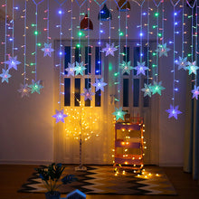Load image into Gallery viewer, Christmas Tree Snowflake LED String Lights Christmas Decoration Light Home Xmas Tree Decor Fairy Light String
