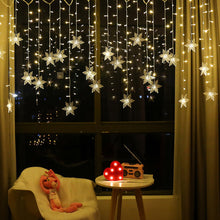 Load image into Gallery viewer, Christmas Tree Snowflake LED String Lights Christmas Decoration Light Home Xmas Tree Decor Fairy Light String
