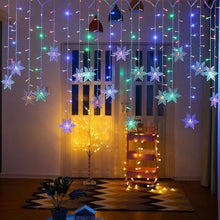 Load image into Gallery viewer, Christmas Tree Snowflake LED String Lights Christmas Decoration Light Home Xmas Tree Decor Fairy Light String
