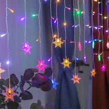 Load image into Gallery viewer, Christmas Tree Snowflake LED String Lights Christmas Decoration Light Home Xmas Tree Decor Fairy Light String
