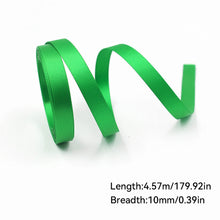 Load image into Gallery viewer, 5 Yards 10mm Christmas Ribbon Printed Christmas Polyester Ribbon For Handmade Wrapping Gift Christmas Decoration DIY Gift Packing

