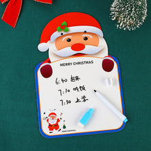 Load image into Gallery viewer, Chirstmas Kids Whiteboard Animal Two-sided Cartoon Reusable Dry Wipe Cardboard Drawing Pad
