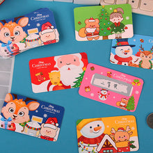 Load image into Gallery viewer, 20Pcs Christmas Reward Scratch Card Film Coated Stickers Scratch Off Labels Xmas Stickers DIY Children's Redemption Vouchers
