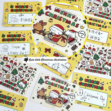 Load image into Gallery viewer, 20Pcs Christmas Reward Scratch Card Film Coated Stickers Scratch Off Labels Xmas Stickers DIY Children's Redemption Vouchers
