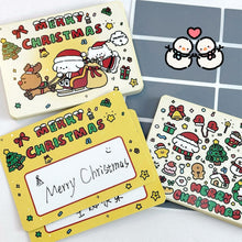 Load image into Gallery viewer, 20Pcs Christmas Reward Scratch Card Film Coated Stickers Scratch Off Labels Xmas Stickers DIY Children's Redemption Vouchers
