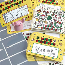 Load image into Gallery viewer, 20Pcs Christmas Reward Scratch Card Film Coated Stickers Scratch Off Labels Xmas Stickers DIY Children's Redemption Vouchers
