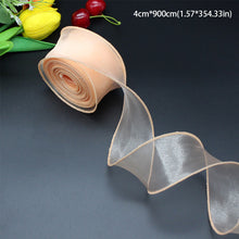 Load image into Gallery viewer, 10 Meters/Roll Fishtail Yarn Ribbon Flower Packaging Material Floral Florist Wrapping Supplies Snow Yarn Ribbon Wave Band
