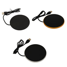 Load image into Gallery viewer, Thermostatic Heating Coaster Cup Heater Mug Warmer 3 Gear 55°C Hot Tea Makers Electric Mini Induction Cooker Coffee Heating Pad
