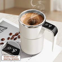 Load image into Gallery viewer, Automatic Coffee Stirring Cup Rechargeable Portable Stainless Steel Coffee Mug Creative Mugs

