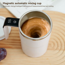 Load image into Gallery viewer, Automatic Coffee Stirring Cup Rechargeable Portable Stainless Steel Coffee Mug Creative Mugs
