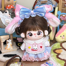 Load image into Gallery viewer, For 10CM Cotton Doll Dresses Cartoon Plush Doll Replacement Outfit Playing House Accessories Mini Clothes
