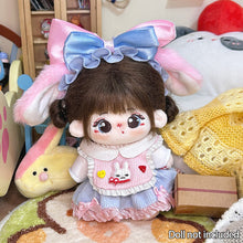 Load image into Gallery viewer, For 10CM Cotton Doll Dresses Cartoon Plush Doll Replacement Outfit Playing House Accessories Mini Clothes
