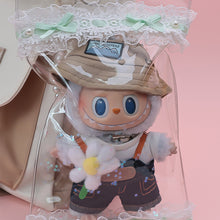 Load image into Gallery viewer, 1Pc Lace Mystery Box Storage Case Anime Ornaments Mystery Box Organizer Box Round Plush Dolls Display Bag
