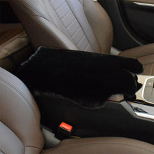 Load image into Gallery viewer, Plush Cushion Car Armrest Console Cover Auto Central Armrest Box Pad Arm Rest Box Soft Car Interior Accessories
