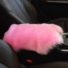 Load image into Gallery viewer, Plush Cushion Car Armrest Console Cover Auto Central Armrest Box Pad Arm Rest Box Soft Cover Interior Accessories
