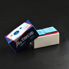 Load image into Gallery viewer, 2PCS/BOX Blue Oily Chalk Cue Head Delicate Anti-Slip Powder Billiard Supplies
