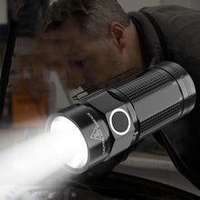 Load image into Gallery viewer, 1PC Lightweight Mini Glare Flashlight With Pen Holder Outdoor Emergency Portable Electric Torch
