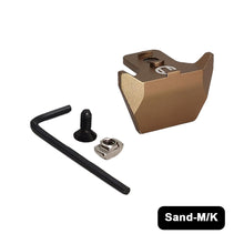 Load image into Gallery viewer, QTR Aluminum Alloy Non-Slip Mini Hand Stopper For MLOK/KEYMOD System Soft Bullet Toy Gun Modification Accessories
