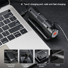 Load image into Gallery viewer, 1PC Multi-Function COB Flashlight 180° Rotating Portable LED Super Bright Maintenance Work Light
