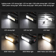 Load image into Gallery viewer, 1PC Multi-Function COB Flashlight 180° Rotating Portable LED Super Bright Maintenance Work Light
