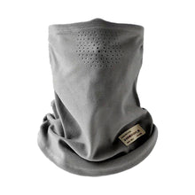 Load image into Gallery viewer, Outdoor Windproof Warm Double-Sided De Velvet Fabric Hanging Ear Mask Full Face Shield Thickened Ski Riding Scarf
