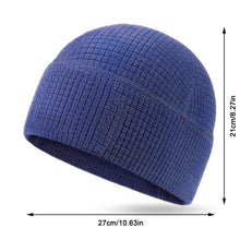 Load image into Gallery viewer, Shaped Mesh Beanie Tactical Hat Outdoor Running Ski Riding Windproof Winter Sports Hat
