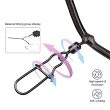 Load image into Gallery viewer, 5PCS Small Copper Tube Balance Carpfishing Line Group Anti-Winding Balance Connector Fishing Gear Accessories
