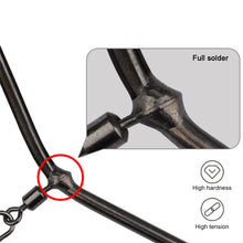 Load image into Gallery viewer, 5PCS Small Copper Tube Balance Carpfishing Line Group Anti-Winding Balance Connector Fishing Gear Accessories
