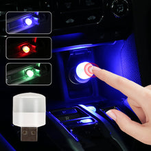 Load image into Gallery viewer, Car USB Interior Ambient Touch Atmosphere Light LED Lights Auto Reading Lamp Decorations Decorative
