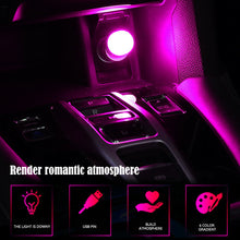 Load image into Gallery viewer, Car USB Interior Ambient Touch Atmosphere Light LED Lights Auto Reading Lamp Decorations Decorative
