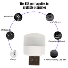 Load image into Gallery viewer, Car USB Interior Ambient Touch Atmosphere Light LED Lights Auto Reading Lamp Decorations Decorative
