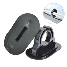 Load image into Gallery viewer, 2Pcs Rubber Paddle Storage Holder Boat Paddle Holder Clips Oar Keeper for Kayaks Canoes Rowing Boats Inflatable Boat
