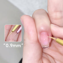 Load image into Gallery viewer, Dual-ended Nail Pen Dual-purpose Portable Nail Paint Pen Laying Glue Drawing Lines Painting Flowers Manicure Paint Pen Nail Art Tool
