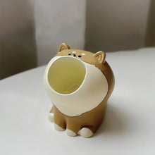 Load image into Gallery viewer, Cartoon Nail Polish Head Storage Bucket Mini Cute Cat Rabbit Dinosaur Pen Wash Cup Portable Nail Tool Storage Bucket
