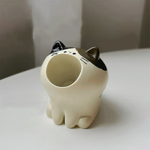 Load image into Gallery viewer, Cartoon Nail Polish Head Storage Bucket Mini Cute Cat Rabbit Dinosaur Pen Wash Cup Portable Nail Tool Storage Bucket
