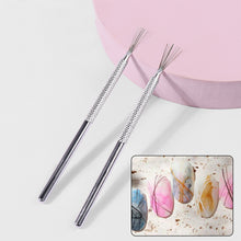Load image into Gallery viewer, Multi-function Seven-pin Nail Pen Multi-head Flexible Stainless Steel Handle Nail Art Pen Manicure Drawing Tool Nail Art Accessory
