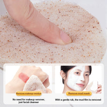 Load image into Gallery viewer, Walnut Seed Konjac Facial Puff Deep Cleanse Gentle Exfoliate Tool Makeup Remover Multifunctional Facial Cleaning Puff
