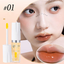 Load image into Gallery viewer, Color Changing Lip Essence Oil Moisturizing Nourishing Mirror-like Non-sticky Lip Oil Base Lip Gloss Fading Lip Wrinkles Lip Care
