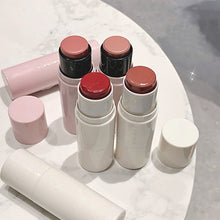Load image into Gallery viewer, High Gloss Double-ended Blusher Stick Waterproof Long-lasting Moisturizing Natural Brightening Portable Blusher Face Makeup Cosmetics
