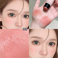Load image into Gallery viewer, High Gloss Double-ended Blusher Stick Waterproof Long-lasting Moisturizing Natural Brightening Portable Blusher Face Makeup Cosmetics
