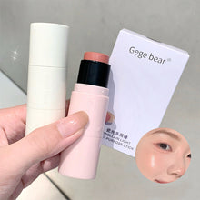 Load image into Gallery viewer, High Gloss Double-ended Blusher Stick Waterproof Long-lasting Moisturizing Natural Brightening Portable Blusher Face Makeup Cosmetics
