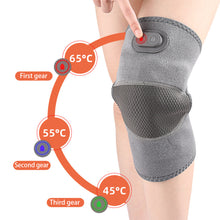 Load image into Gallery viewer, Electric Massage Knee Pads Constant Temperature Hot Compress Vibration Massage Thermal Knee Pads Portable Thermal Protective Gear
