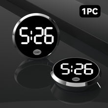 Load image into Gallery viewer, LED Luminous Car Clock Automobiles Internal Stick-On Mini Digital Clocks Auto Ornament Accessories
