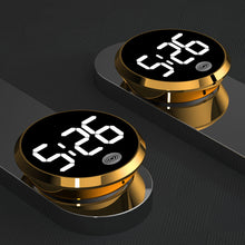 Load image into Gallery viewer, LED Luminous Car Clock Automobiles Internal Stick-On Mini Digital Clocks Auto Ornament Accessories
