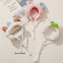 Load image into Gallery viewer, Doll Hat for Dollhouse Miniature 8-10cm Dolls Color Match Hat Kawaii Cute Doll Accessories Kids Girls Toys
