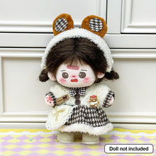Load image into Gallery viewer, For 20CM Cotton Doll Rompers Cartoon Plush Doll Replacement Outfit Playing House Accessories Mini Clothes

