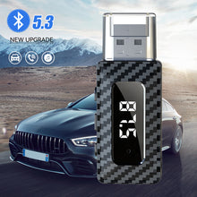 Load image into Gallery viewer, Car USB Transmitter Receiver Handsfree Call Bluetooth 5.3 Power Car Kit Auto Stereo Wireless Audio Adapter FM Radio
