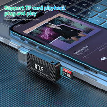 Load image into Gallery viewer, Car USB Transmitter Receiver Handsfree Call Bluetooth 5.3 Power Car Kit Auto Stereo Wireless Audio Adapter FM Radio
